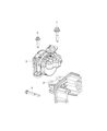 Jeep Renegade Engine Mount Diagram - 68273166AB