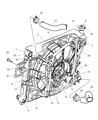 Jeep A/C Condenser Diagram - 55115918AC