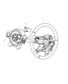 Jeep Commander Steering Wheel Diagram - 1KQ461J3AA