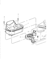 Dodge Viper Blower Motor Resistor Diagram - 4874453