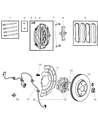Jeep Brake Disc Diagram - 5290733AB