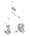Dodge Grand Caravan Engine Mount Diagram - 4880496AC