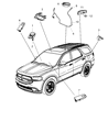 2014 Dodge Durango Dome Light Diagram - 1UF72HDAAA