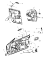 Chrysler Door Lock Actuator Diagram - 4880049AH