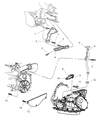 Chrysler Voyager Dipstick Diagram - 4593273AG