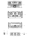 Ram C/V A/C Switch Diagram - 55111367AG