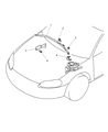 Chrysler Sebring Sway Bar Kit Diagram - MR468848