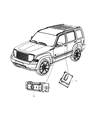 2012 Jeep Liberty Seat Switch Diagram - 4602628AB