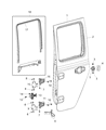 Jeep Wrangler Door Check Diagram - 68297668AC