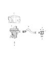 Jeep Air Injection Pump Diagram - 4891930AC