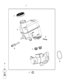 Jeep Brake Fluid Level Sensor Diagram - 68418193AA