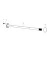 Ram Axle Shaft Diagram - 68454733AA