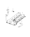 Jeep Crankcase Breather Hose Diagram - 5047655AB