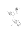 Ram Horn Diagram - 68229241AA