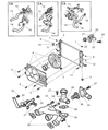 2001 Dodge Stratus Intake Manifold Gasket Diagram - MD165017