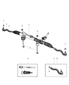 Jeep Drag Link Diagram - 68105872AA