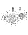 Jeep Flywheel Diagram - 52104420AB