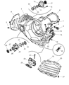 Chrysler Transfer Case Seal Diagram - 5016130AD