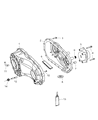 Chrysler Aspen Transfer Case Diagram - 68029392AA