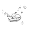 Dodge Durango Light Socket Diagram - 68333194AB