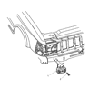 Jeep Grand Cherokee Fog Light Diagram - 55155313