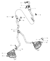 Jeep Grand Cherokee Catalytic Converter Diagram - 68091039AA
