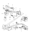 Chrysler Prowler Steering Column Cover Diagram - 4815693