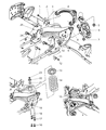 Ram Bump Stop Diagram - 55366759AA