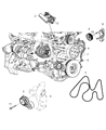 Ram 5500 Alternator Bracket Diagram - 4627793AB