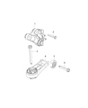 Chrysler Voyager Engine Mount Diagram - 68240727AE
