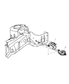 Chrysler PT Cruiser Horn Diagram - 5107072AE