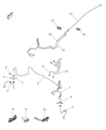 Ram ProMaster City Brake Line Diagram - 68261837AA