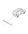2020 Ram ProMaster City Door Moldings Diagram - 5VQ69JXWAA