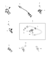 Jeep Knock Sensor Diagram - 68070745AA
