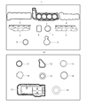 Ram Dakota Cylinder Head Gasket Diagram - 53020673AD