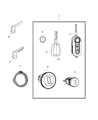 Ram ProMaster 3500 Transmitter Diagram - 68236849AB