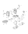 Chrysler Armrest Diagram - 5SK814X9AD