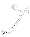 Jeep Gladiator Brake Line Diagram - 68338377AD