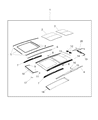Jeep Renegade Sunroof Diagram - 6RH00LXHAA