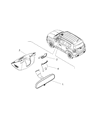 2022 Jeep Renegade Car Mirror Diagram - 6EA87LXHAA