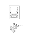 1999 Dodge Avenger Engine Control Module Diagram - 4606502AB