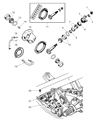 Jeep Wrangler Differential Diagram - 52104572AA