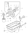 Chrysler Sebring Dipstick Diagram - 4792437AB