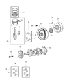 Dodge Caravan Torque Converter Diagram - 5093926AB