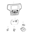 Jeep Grand Cherokee A/C Switch Diagram - 68254004AB