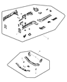 Chrysler Sebring Front Cross-Member Diagram - 5076459AB