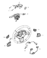 Jeep Compass Clock Spring Diagram - 6UE06LXHAA