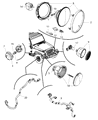 Jeep Wrangler Headlight Diagram - 55078148AA