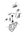 Chrysler 200 Window Regulator Diagram - 68249045AA