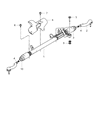 Dodge Avenger Rack And Pinion Diagram - 5154525AB